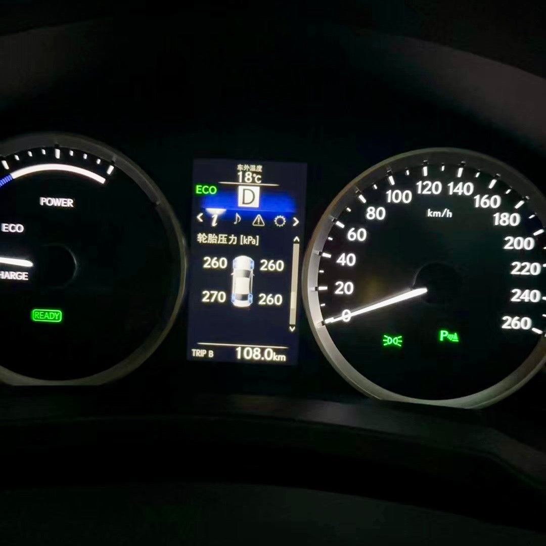 Tyre Pressure Data Display Modular for Lexus IS(2013~2016)