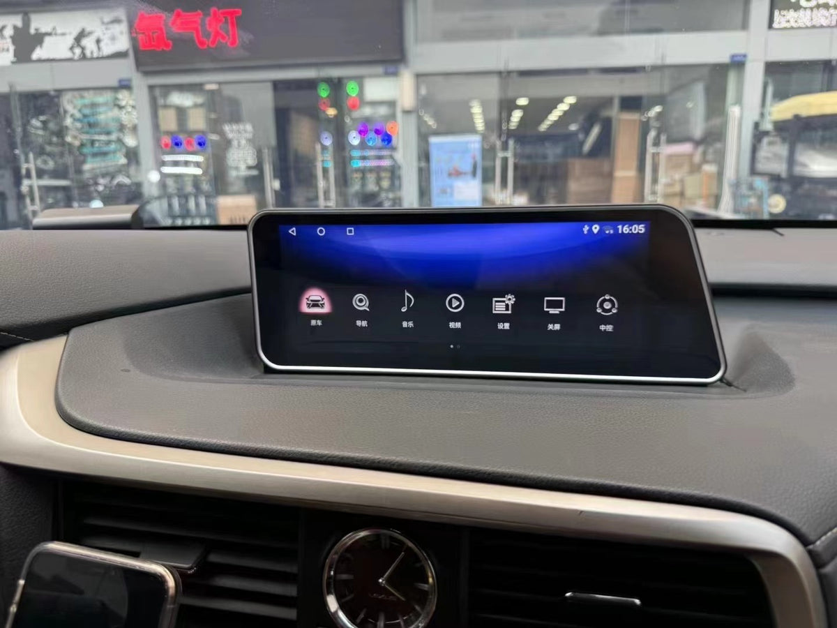 Custom Lexus Screen 12.3'' Carplay Display for Lexus RX (2018-2022)