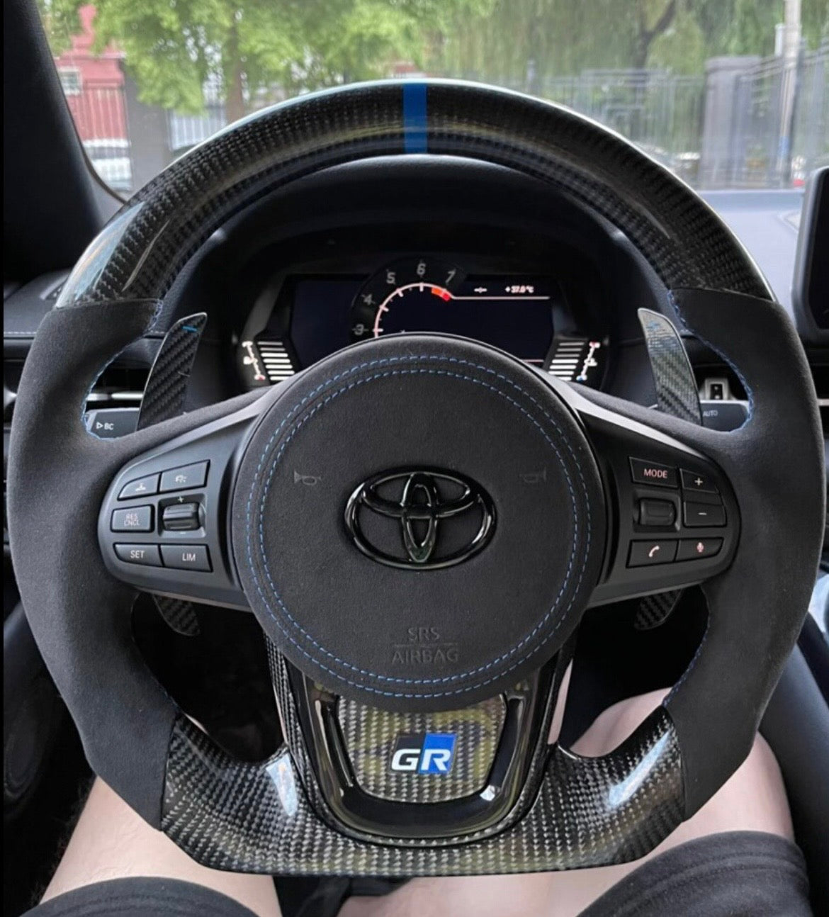 XT-S Carbon Fiber Steering Wheel for Supra A90/A91