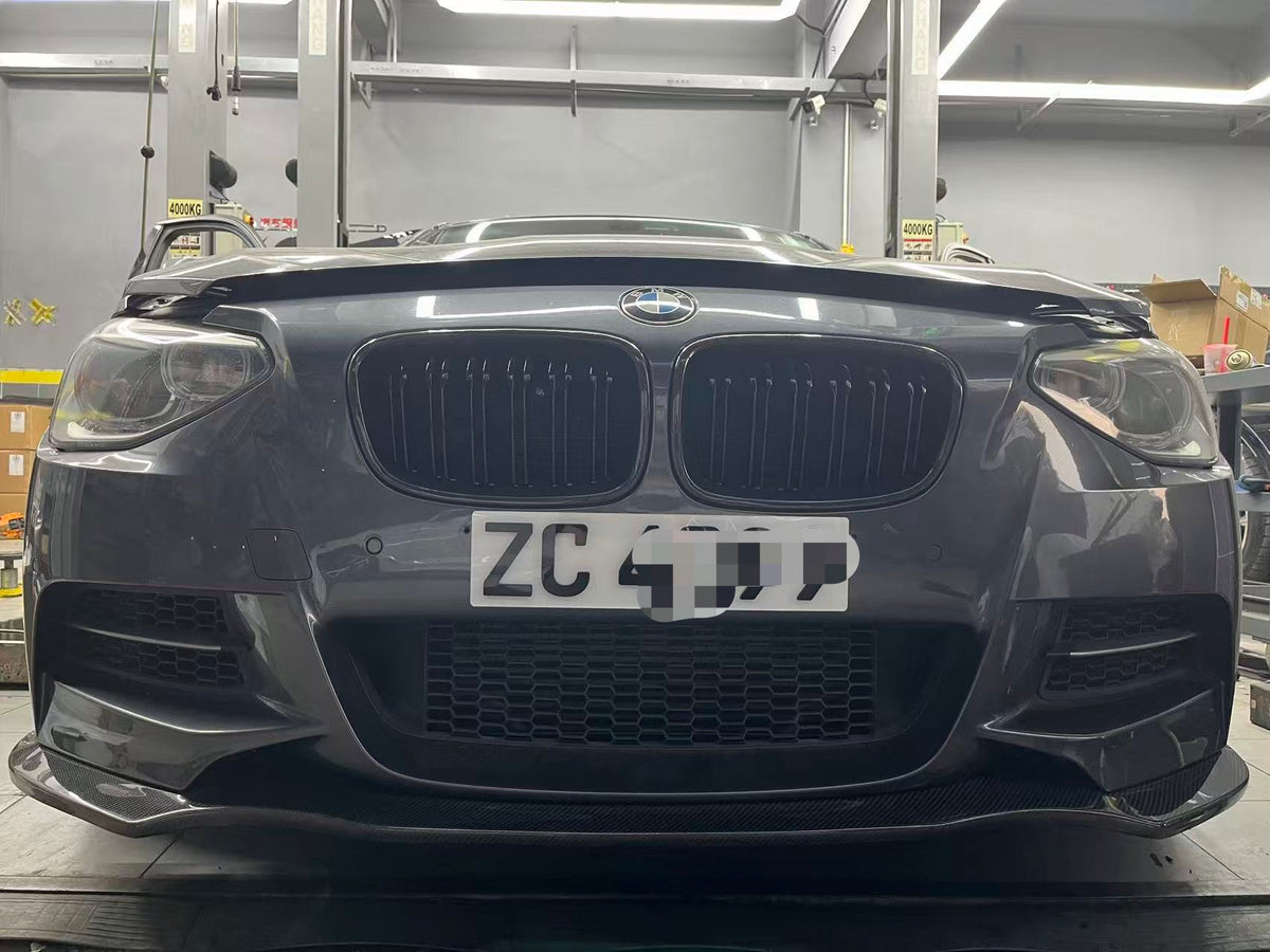 Carbon fiber dual middle Grille for BMW F chassis models