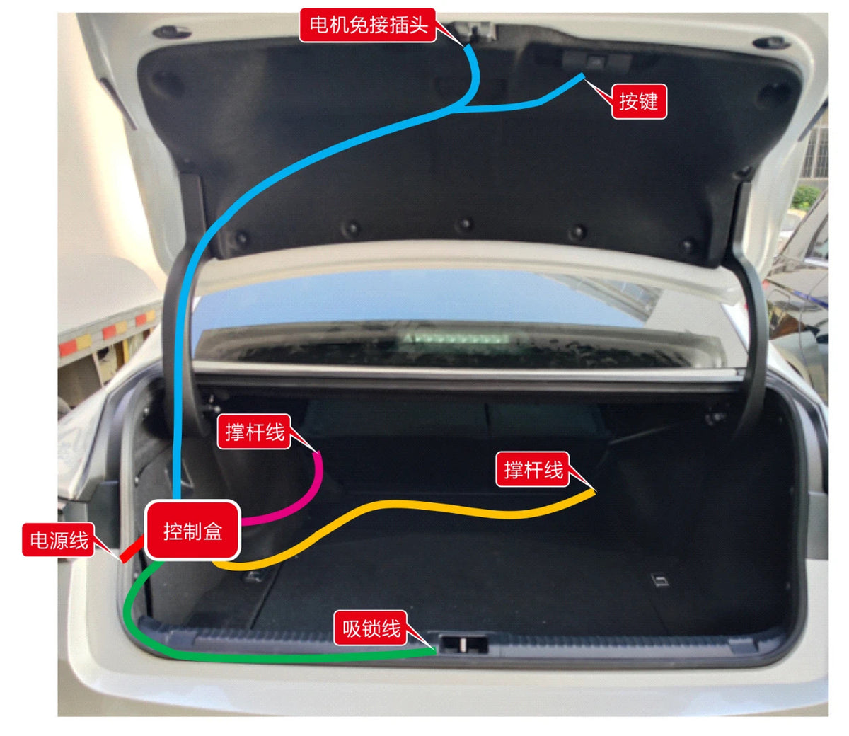 Power tailgate kits for Lexus IS(2021～2025)