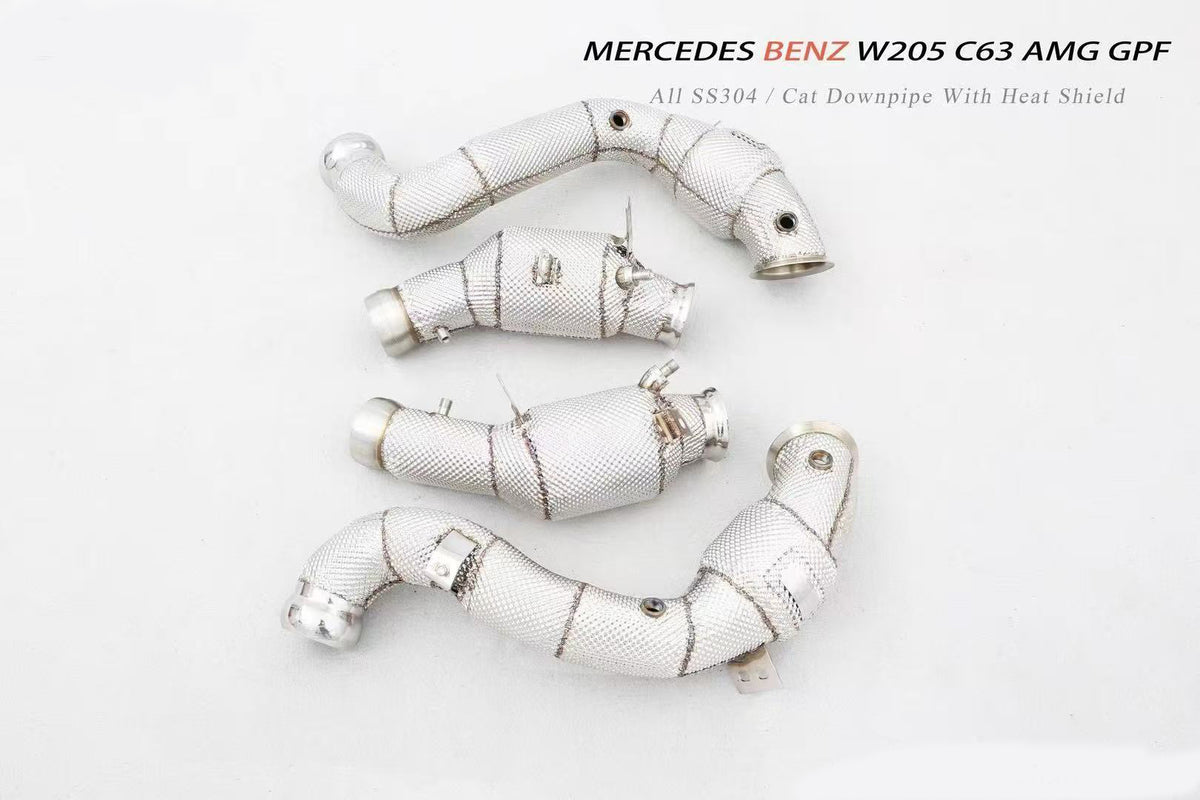 Decat Downpipe for C63 AMG