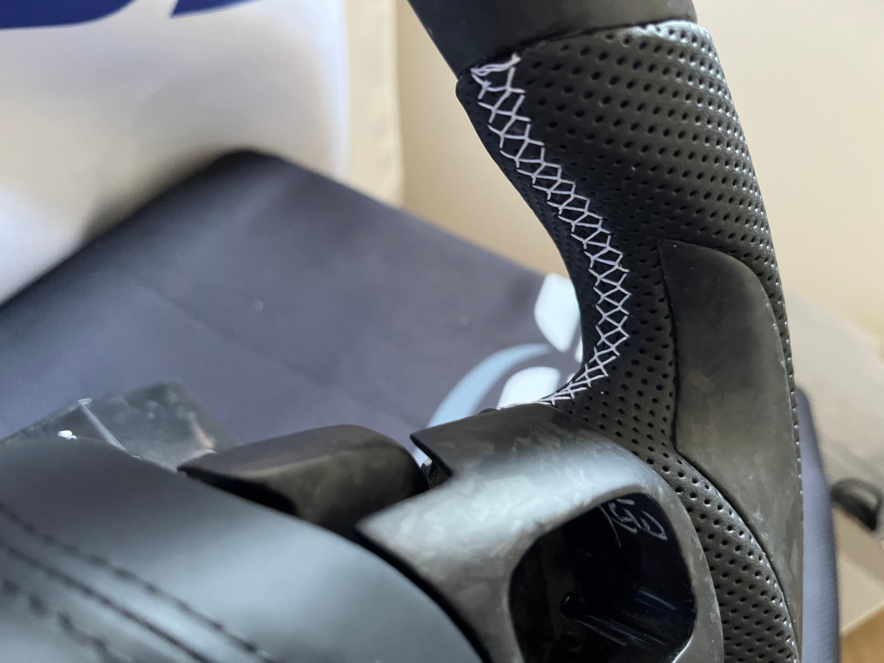 XT-R2 Matte Forged Carbon Fiber Steering Wheel for Lexus IS/RC/CT/NX