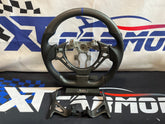 XT-R GTR Matte Carbon Fiber Steering Wheel