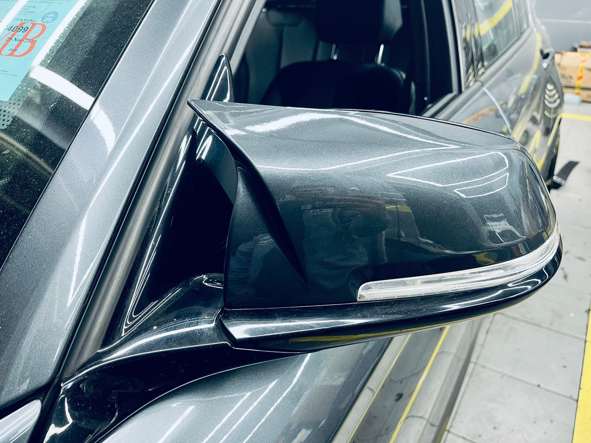 Horn- design Rear Mirror Cover
