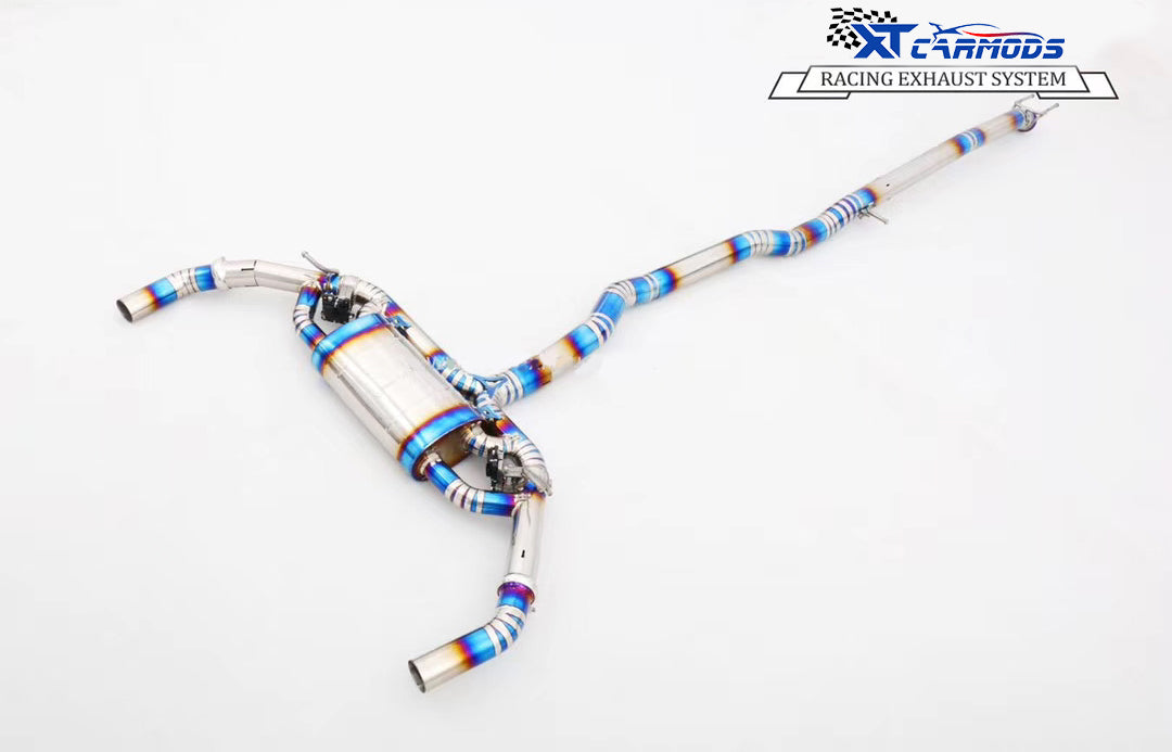 Valvetronic catback system for CLA45 AMG