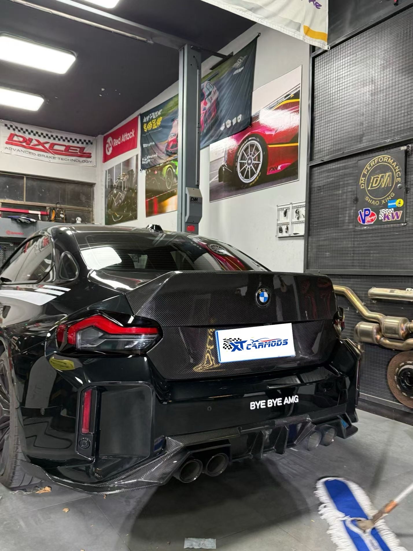 M2CS dry carbon trunk for M2 G87