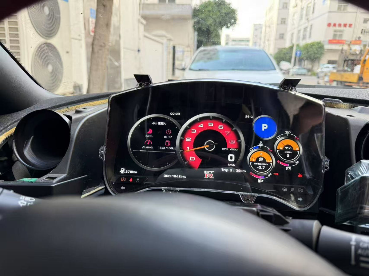LCD Digital Meter for GTR R35