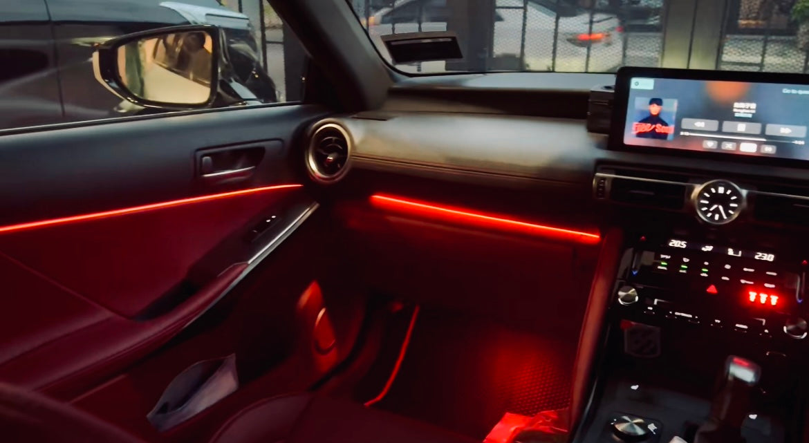 Ambient Light Strips For Lexus IS 2021 2025 Ambient Light Strips For Lexus IS 2021 2025
