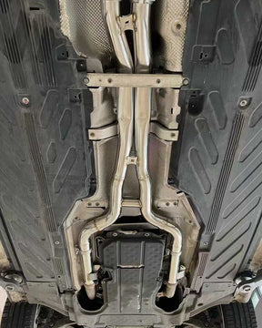 Valvetronic exhaust system for C63 AMG
