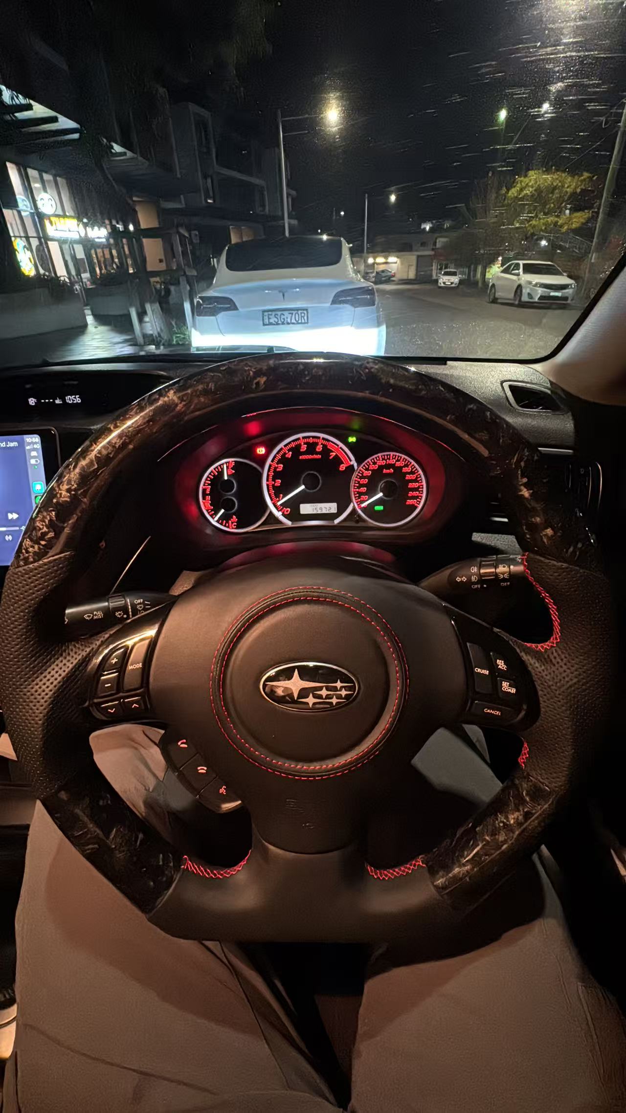 XTC Forged carbon-fiber Steering Wheel for SUBARU WRX