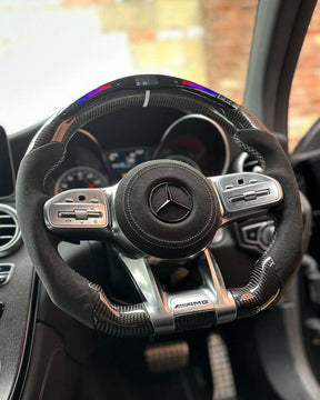 XT-O AMG Race-light Carbon Fiber Steering Wheel