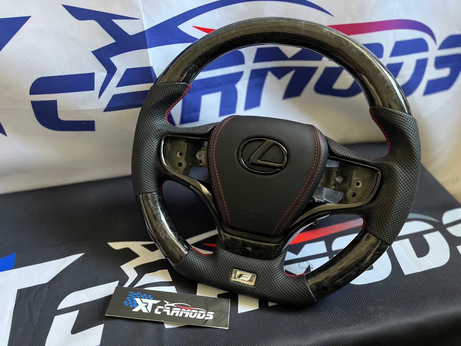 XT-C Forged Carbon Fiber Steering Wheel for Lexus UX