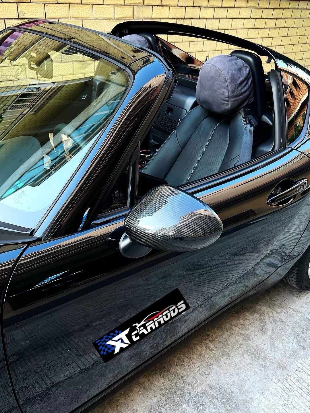 Carbon fiber Mirror cap for MX5 ND