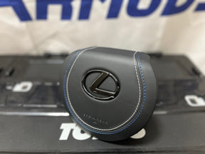 Dual-stitch Airbag cover of Steering Wheel for Lexus