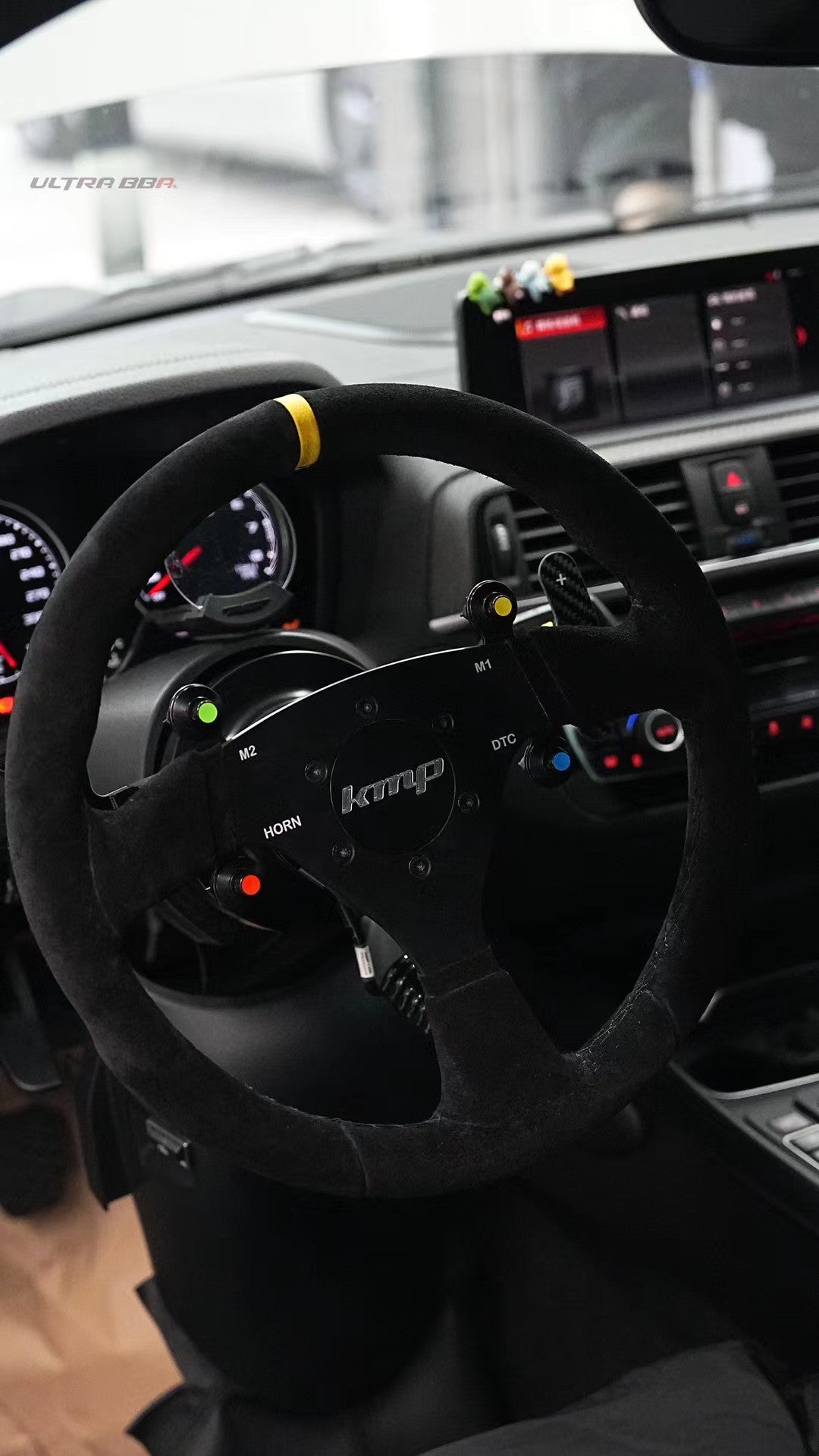 KMP-style Quick-release Steering Wheel for M2 F87