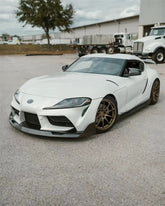 Amigan-style front splitter for Supra A90/A91