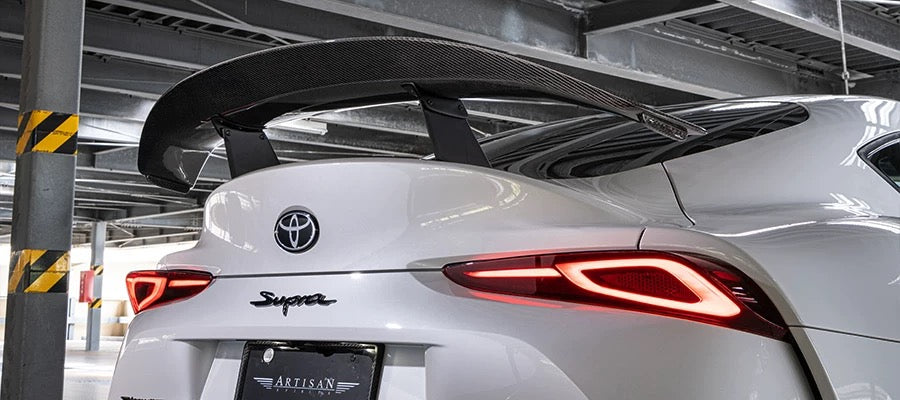 Amigan-style rear wing for Supra A90/A91