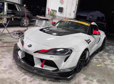 Varis-style front splitter for Supra A90/A91
