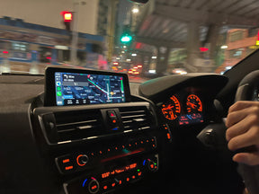 BMW F Series OEM CarPlay kit including OEM 8.8“ screen and EVO headunit