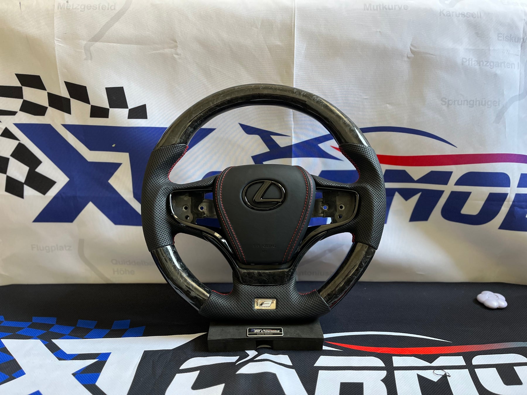XT-C Forged Carbon Fiber Steering Wheel for Lexus UX