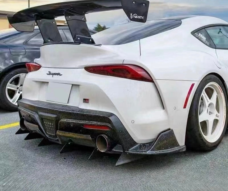 Varis-style rear wing for Supra A90/A91