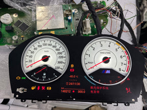 White-backlit White-face Meter for all BMW F chassis models