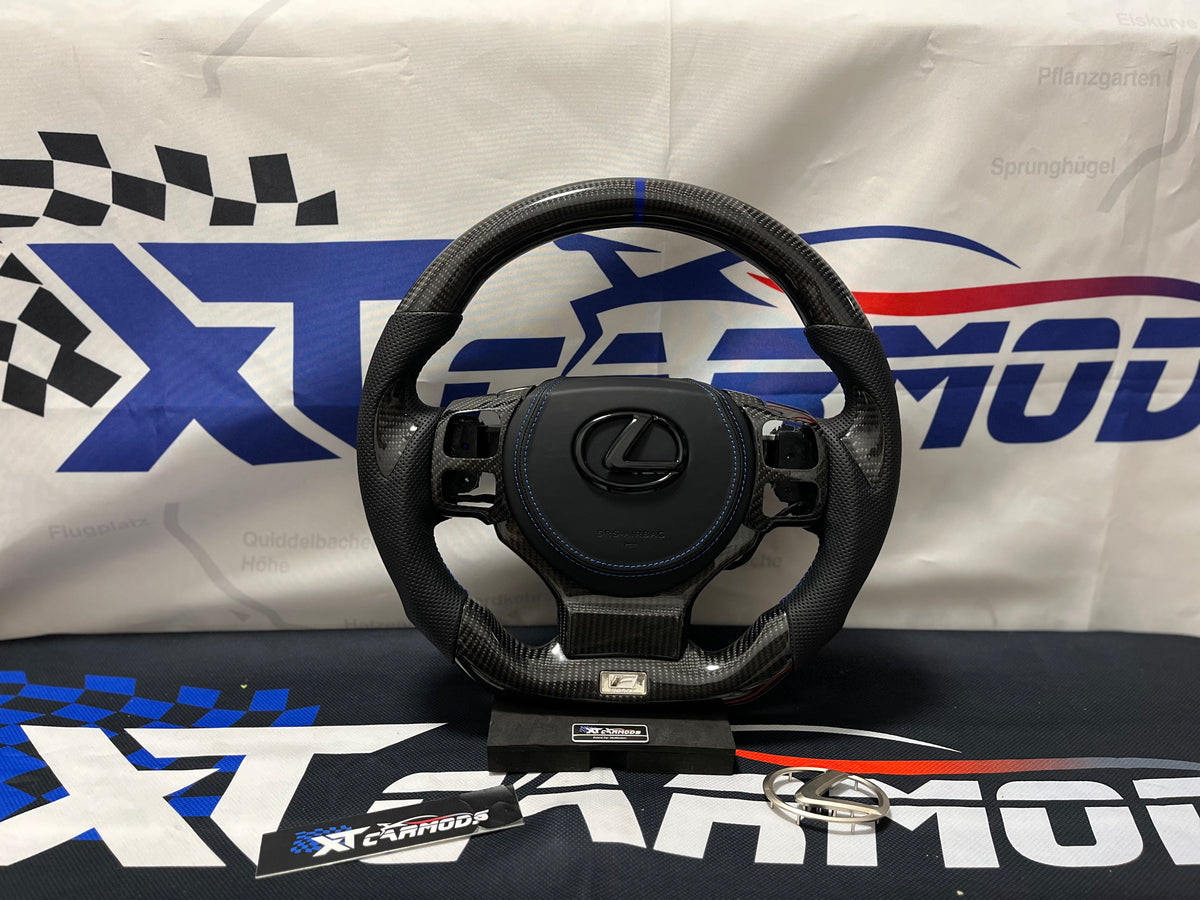 XT-C6 Carbon Fiber Steering Wheel for Lexus Lexus IS/RC/CT/NX