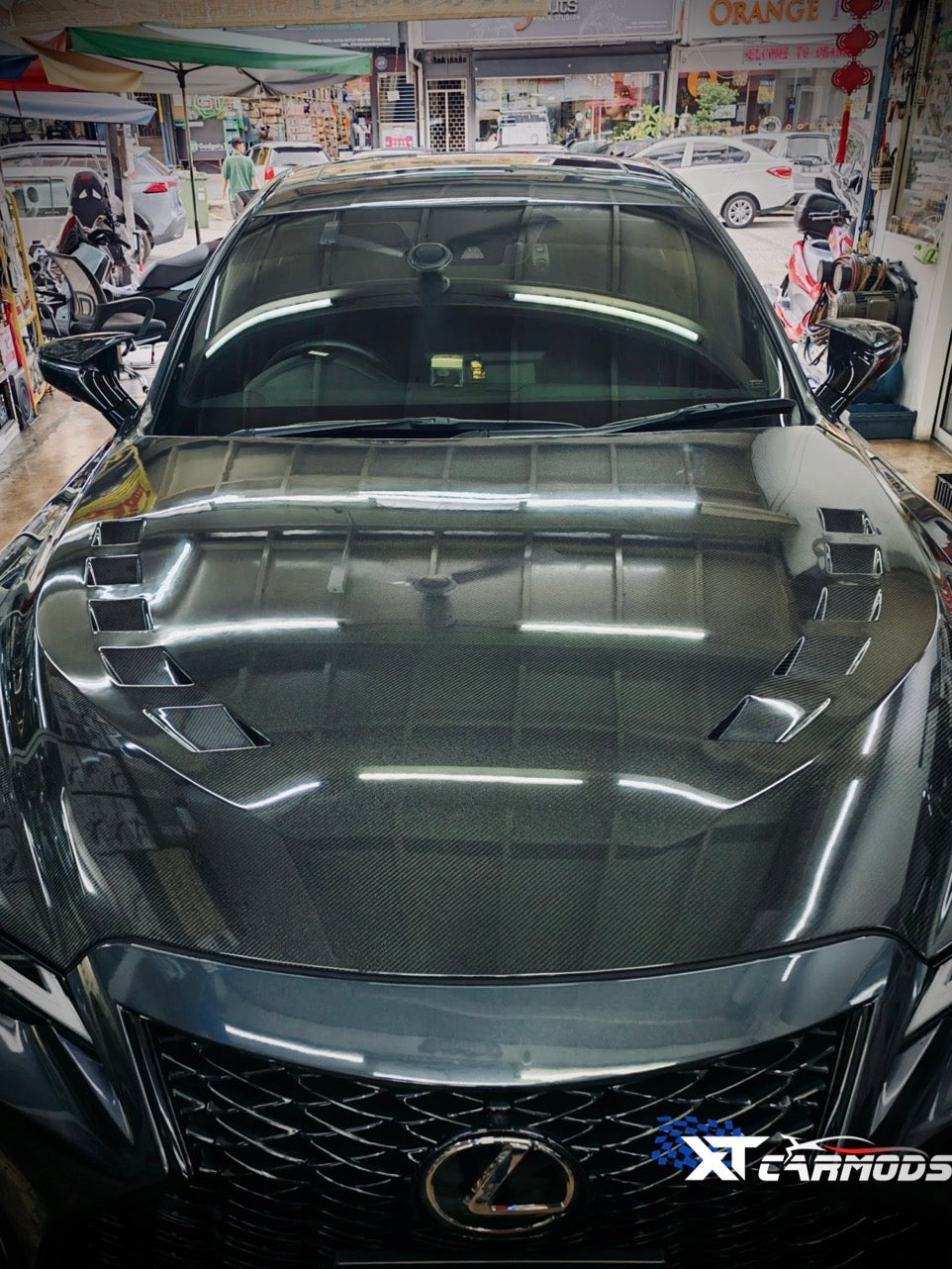Seibon Carbon Fiber hood for Lexus IS(2021～)