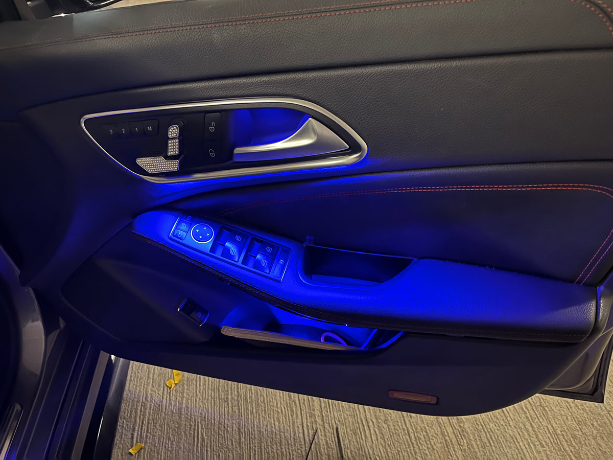 Ambient Light Strips and for CLA45 AMG