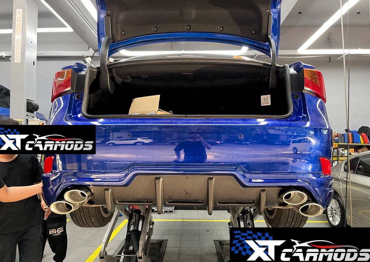 Finned Rear Diffuser for Lexus 2013-2020