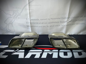 Quad exhaust tip for CLA45 AMG