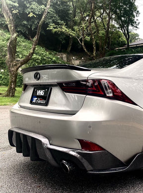 FR Rear Diffuser for Lexus 2013-2016