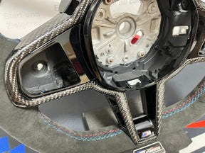XT-C CS-style Alcantara Steering Wheel for BMW GX Model
