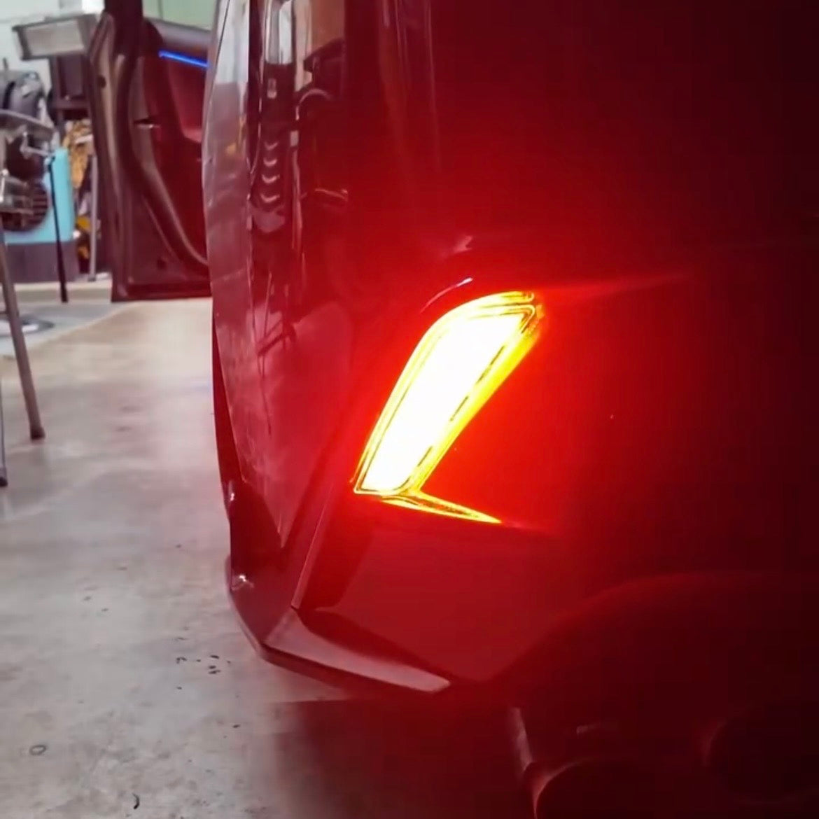 Invoke Clear LED Reflectors for 2021-26 Lexus IS