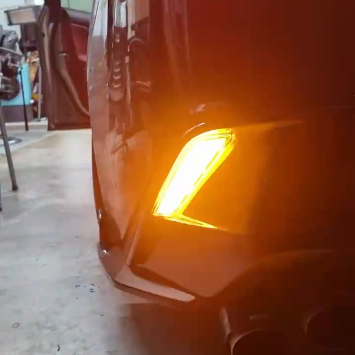 Invoke Clear LED Reflectors for 2021-26 Lexus IS