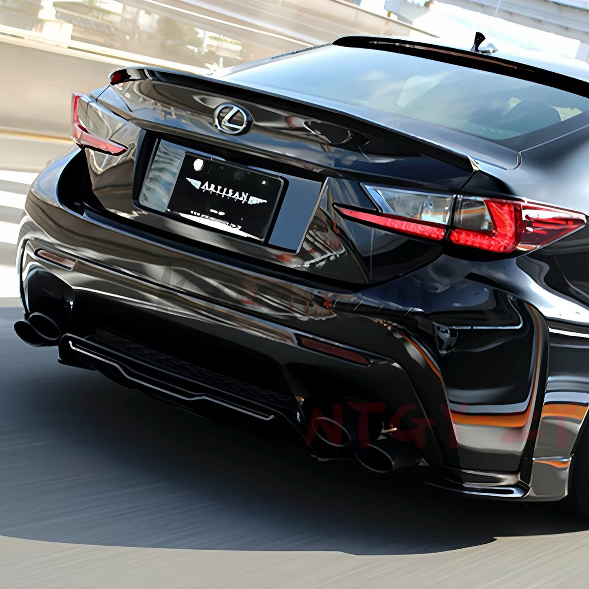 Artisan-style diffuser kits for Lexus RCF 2014～2025