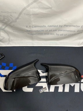 Carbon-fiber Mirror cap for X7 G07