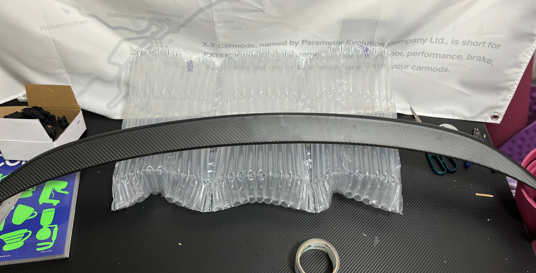 Matte carbon fiber MP-style spoiler ｜BMW G20｜Used
