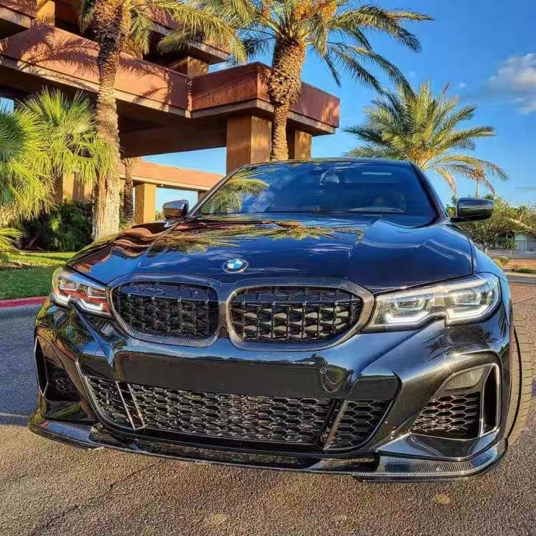 3D-design style front splitter for BMW G20 3 Series