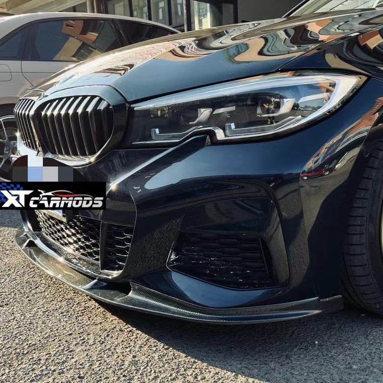 3D-design style front splitter for BMW G20 3 Series