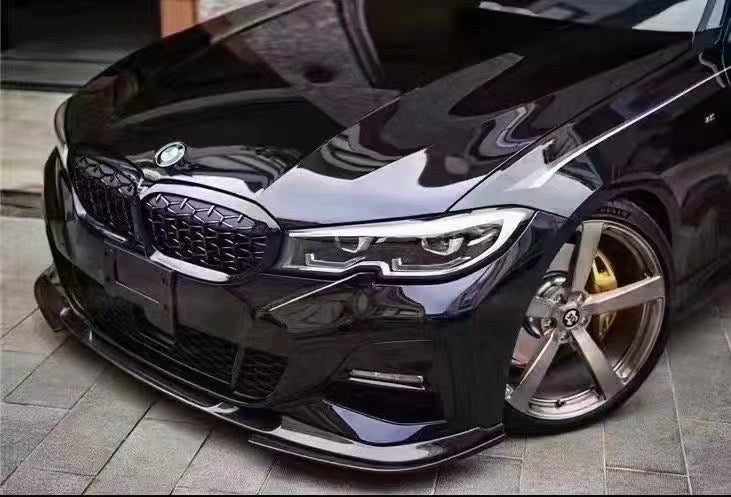 3D-design style front splitter for BMW G20 3 Series