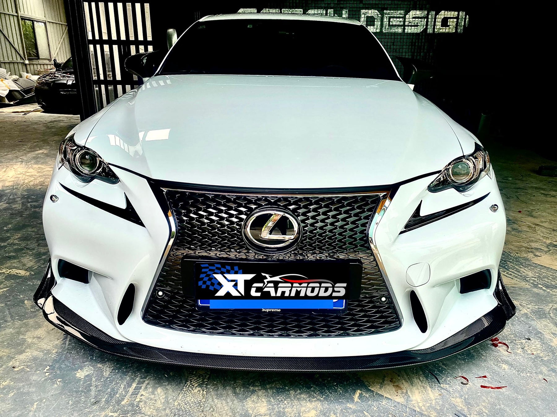 Seibon Front Splitter for Lexus IS(2013-2016)