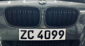 Carbon fiber middle grille for F20 1 Series