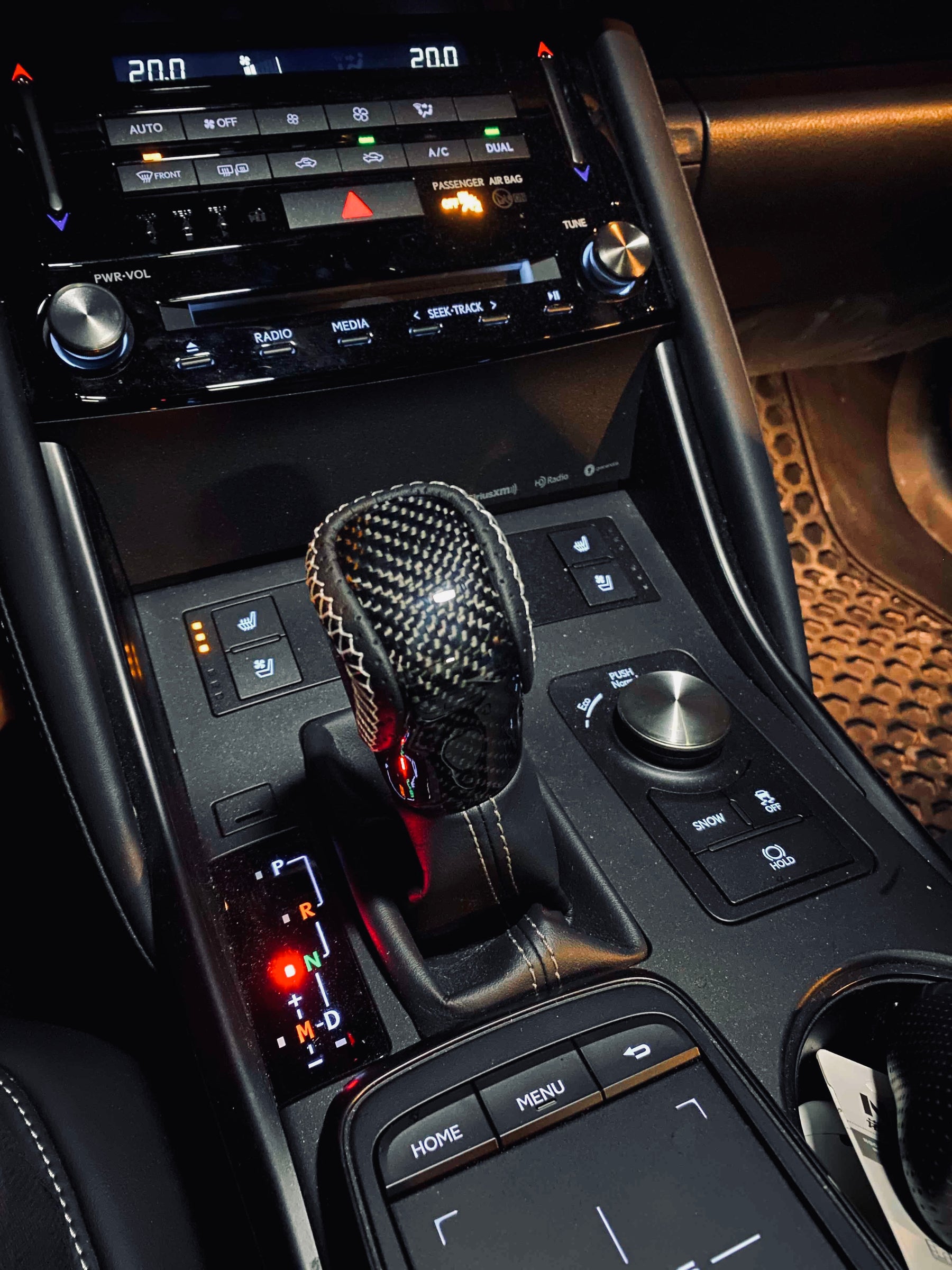 CF Shift Knob for Lexus IS(2013~2024)