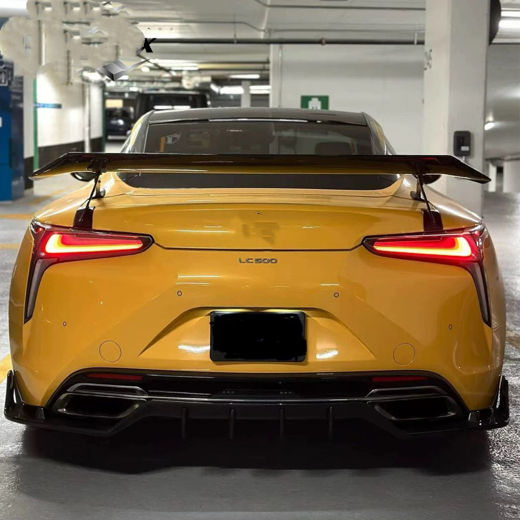 Artisan-style rear diffuser for LC500h