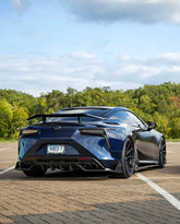 Artisan-style rear diffuser for LC500h
