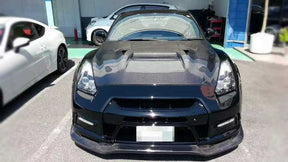 Varis carbon fiber hood for GTR R35