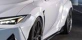 Artisan-style Front Wider Fender(FRP) with carbon fiber vent