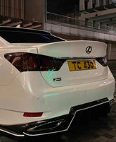 Wald-style rear trunk wing for Lexus GS